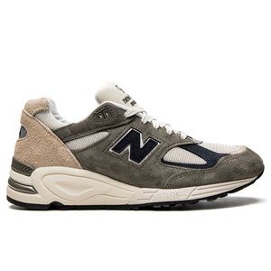New Balance 990v2 Made In The USA (Grey w. Tan) | SIZE MENS 5 / WOMENS 6.5